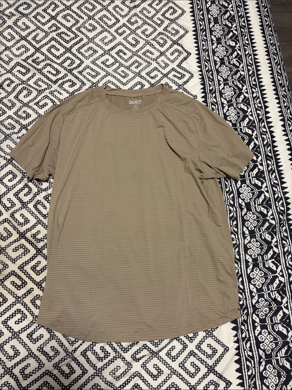 Short Sleeve Burn Boot Camp Shirt - Tan
